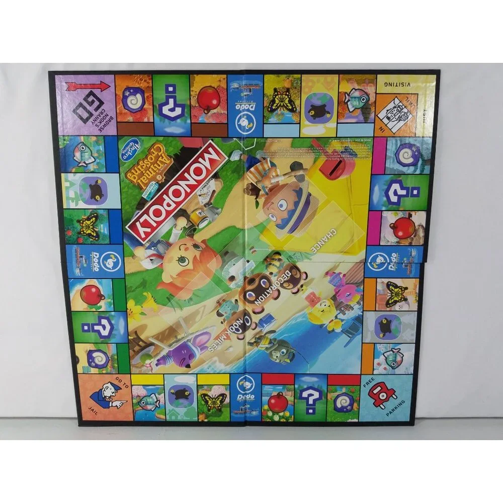 Monopoly Animal Crossing Edition Board Game Kids Video Game Collectible